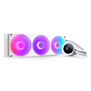 Universāls šķidruma dzesētājs NZXT Kraken Plus 360 RGB balts 500-2400 RPM