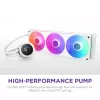 Universāls šķidruma dzesētājs NZXT Kraken Plus 360 RGB balts 500-2400 RPM