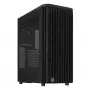 PC korpuss ASUS 90DC00M0-B39040, ATX atbalsts, melns, priekšā 2×160mm ventilatori, aizmugurē 1×120mm, 2×3,5 collu + 2×2,5 collu nodalījumi, 2×USB 3.2 GEN1