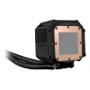 Universāls šķidruma dzesētājs ASUS TUF GAMING LC III 360 ARGB — 120 mm ventilatori, atbalsta AM4/LGA1200/LGA1700/AM5, melns