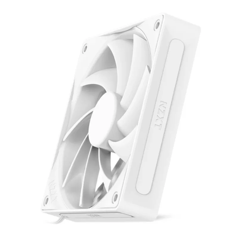 NZXT RF-Q12SF-W2 ventilators, 12 cm, balts, 500–1700 apgr./min, 74,26 m³/h