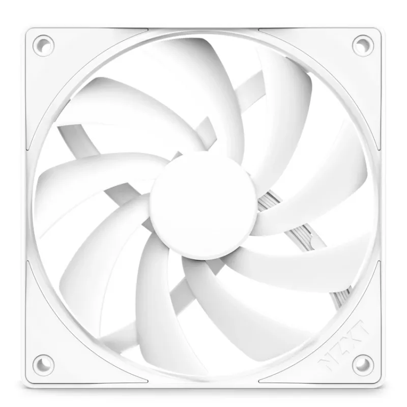 NZXT RF-Q12SF-W2 ventilators, 12 cm, balts, 500–1700 apgr./min, 74,26 m³/h