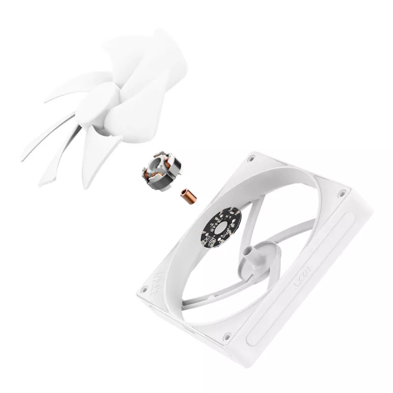 NZXT Cooling Fan F140p 140mm balta Static Pressure