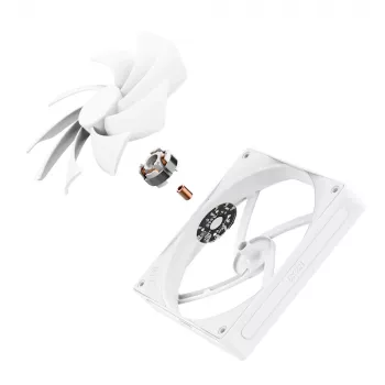 NZXT CPU Cooler F140Q 140mm Quiet Airflow Pwm balta