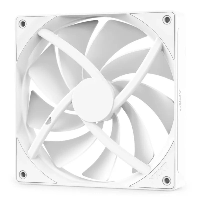 NZXT CPU Cooler F140Q 140mm Quiet Airflow Pwm balta
