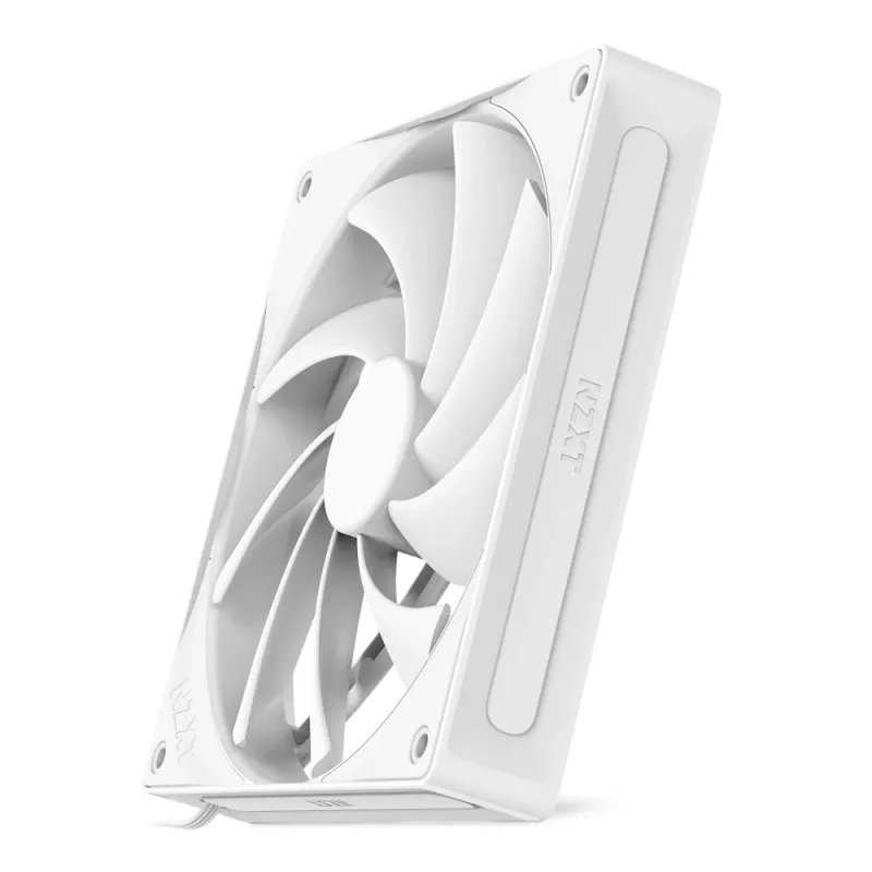 NZXT CPU Cooler F140Q 140mm Quiet Airflow Pwm balta