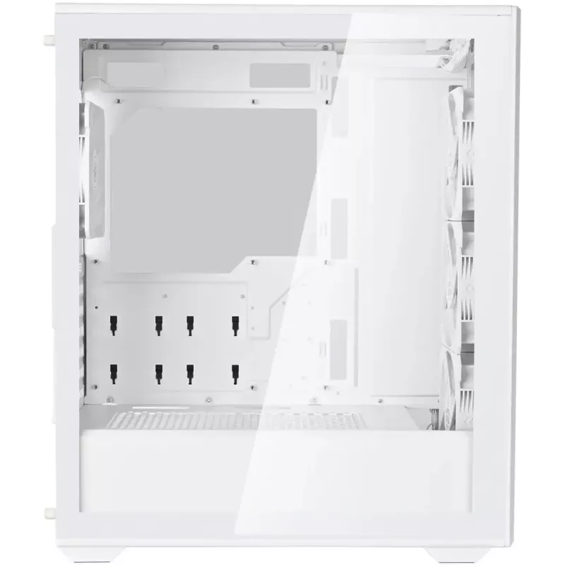 Torņa datora korpuss SILVERSTONE FARA 515FXR (balts) — mid-tower šasija, ATX/micro-ATX saderīgs