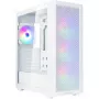 Torņa datora korpuss SILVERSTONE FARA 515FXR (balts) — mid-tower šasija, ATX/micro-ATX saderīgs