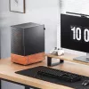 PC korpuss Jonsbo T7 Midi-Tower mATX rūdīta stikla melns
