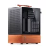 PC korpuss Jonsbo T7 Midi-Tower mATX rūdīta stikla melns