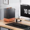 PC korpuss Jonsbo T7 Midi-Tower mATX rūdīta stikla melns
