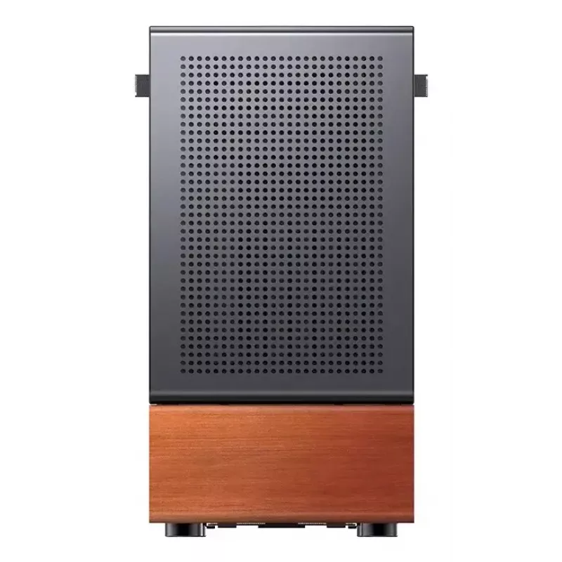 PC korpuss Jonsbo T7 Midi-Tower mATX rūdīta stikla melns