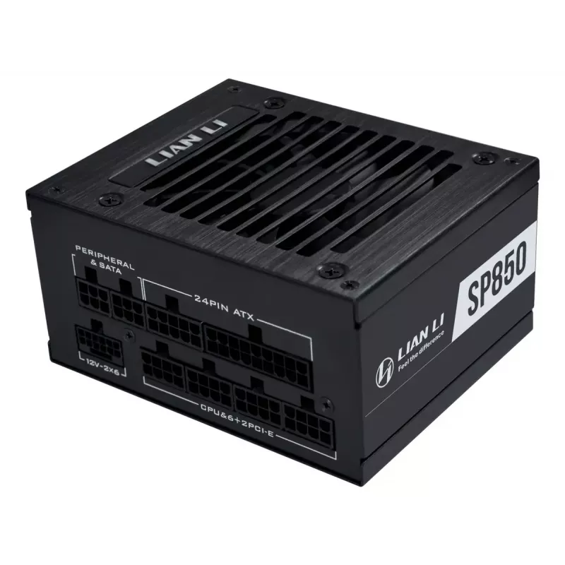 Barošanas bloks Lian Li SP V2 Gold 850 W SFX 20+4 pin ATX 80 PLUS Gold Melns