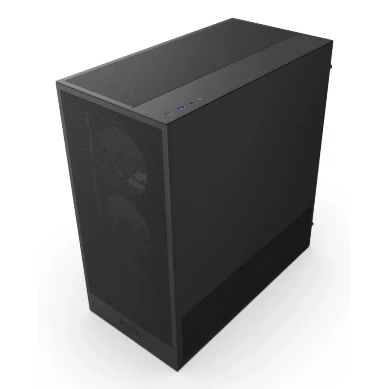 NZXT CPU Chassis H7 Flow 2024 RGB Mid Tower Airflow ATX Melns