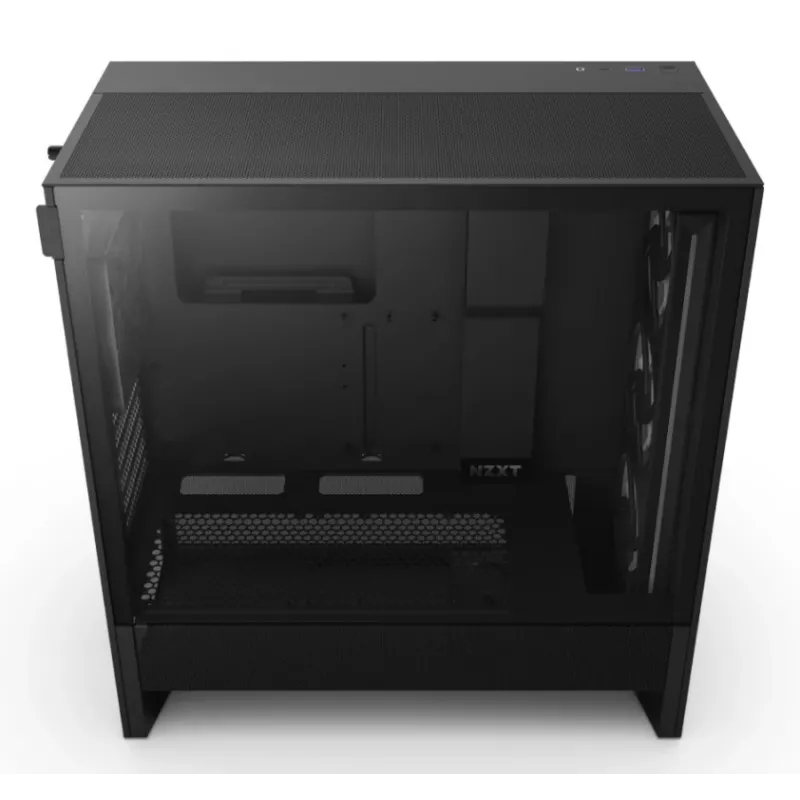 NZXT CPU Chassis H7 Flow 2024 RGB Mid Tower Airflow ATX Melns