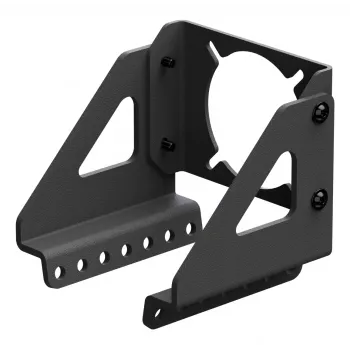 Racing wheel base mount Res-Tech X1 DD SUPPORT SIMUCUBE, alumīnijs, melns
