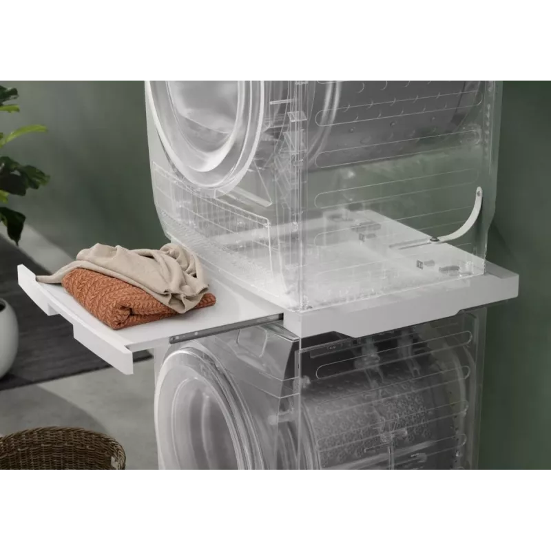 Kraušanas komplekts Electrolux E1WYHSK2 balts — kraušanas komplekts veļas mazgājamai mašīnai un veļas žāvētājam, 1 gab.