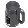 Elektriskā tējkanna Adler AD 1305 G — 1,7 L, 2200 W, regulējams termostats, LED displejs, pelēka