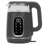 Elektriskā tējkanna Adler AD 1305 G — 1,7 L, 2200 W, regulējams termostats, LED displejs, pelēka