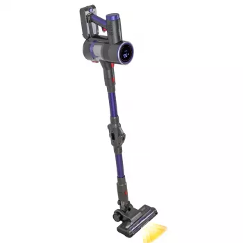 Bezvada putekļsūcējs Adler AD 7061 Allergy-friendly PRO — 22,2 V akumulators, 30 min darbības laiks, 0,8 l bezmaisa putekļu tvertne, EPA12/HEPA13 filtrācija, 350 W maks., melns