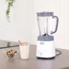 Galda blenderis Melns & Decker BXJB500E — 1,5 L stikla trauks, 500 W, 2 ātrumi, pulsa režīms, ledus smalcināšana
