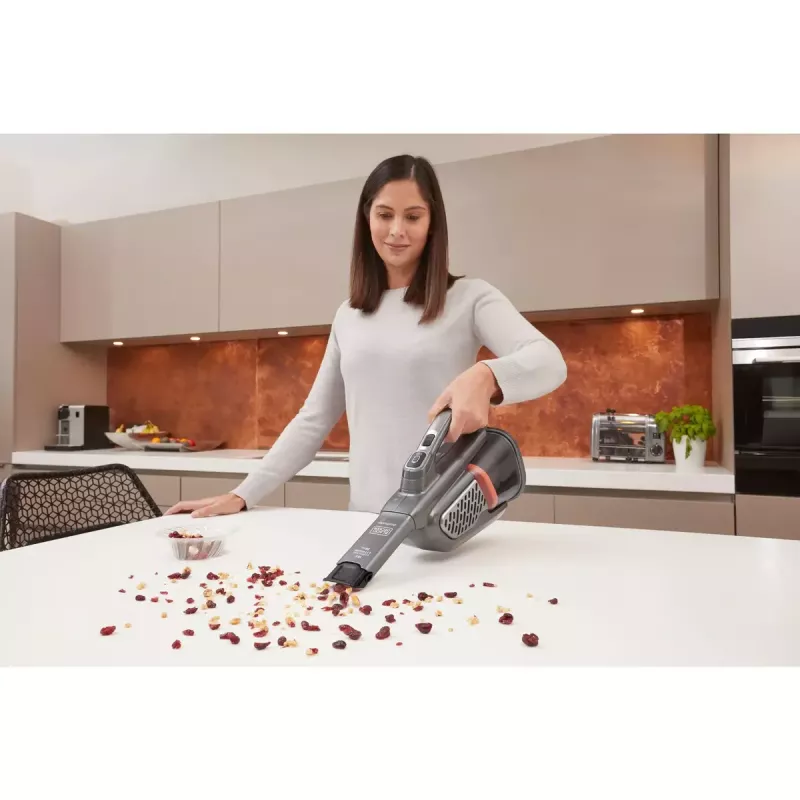Rokas putekļsūcējs Melns & Decker BHHV520JF pārnēsājams 230 V NiMH 2 Ah 15 min, sausā tīrīšana, 1,2 kg