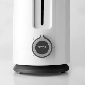 Tosteris Melns & Decker BXTO1001E 1-šķēles 1000 W balts, 7 brūnināšanas līmeņi, gara sprauga