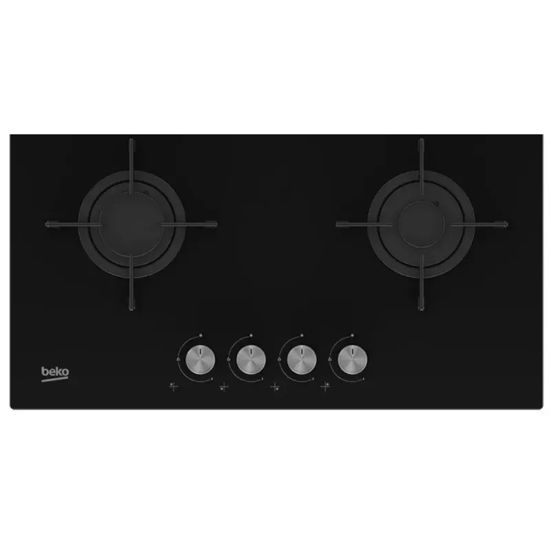 Beko HILG 64220 S plīts virsma Melna Iebūvējama Gāzes 4 zona(s)