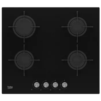 Beko HILG 64220 S plīts virsma Melna Iebūvējama Gāzes 4 zona(s)