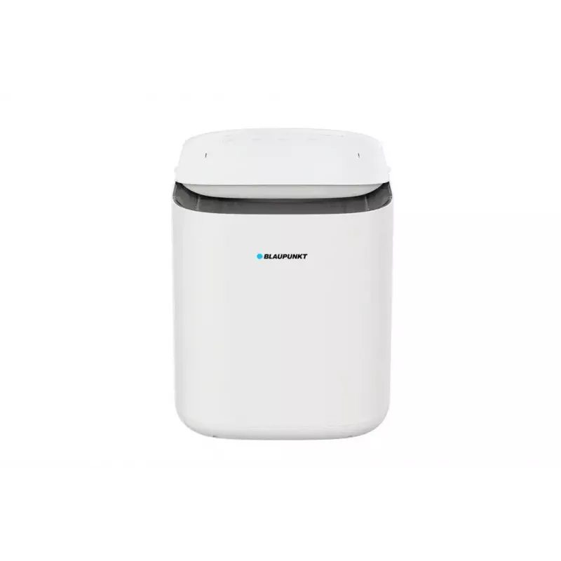 Pārnēsājams ledus kubiņu gatavotājs BLAUPUNKT IMB601 — 15 kg/24h, 2 L tvertne, skārienpaliktnis, 150 W, kompakts (280×400×334 mm)