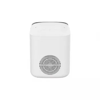 Pārnēsājams ledus kubiņu gatavotājs BLAUPUNKT IMB601 — 15 kg/24h, 2 L tvertne, skārienpaliktnis, 150 W, kompakts (280×400×334 mm)