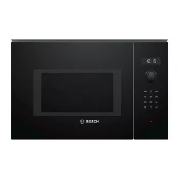 Bosch Serie 6 BEL554MB0 mikroviļu krāsns melna, nerūsējošais tērauds Kombinētā mikroviļu krāsns Iebūvējama 25 L 900 W