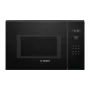 Bosch Serie 6 BEL554MB0 mikroviļu krāsns melna, nerūsējošais tērauds Kombinētā mikroviļu krāsns Iebūvējama 25 L 900 W