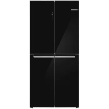 Bosch Serie 4 KMC85LBEA ledusskapis-saldētava, brīvi stāvošs, 547 l, melns