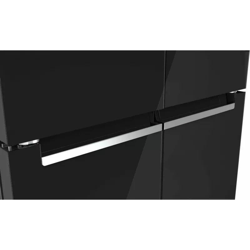 Bosch Serie 4 KMC85LBEA ledusskapis-saldētava, brīvi stāvošs, 547 l, melns
