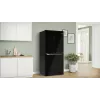 Bosch Serie 4 KMC85LBEA ledusskapis-saldētava, brīvi stāvošs, 547 l, melns