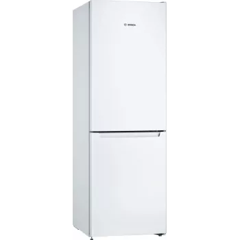 Bosch Serie 2 KGN33NWEB ledusskapis ar saldētavu, brīvstāvošs, 282 L, balts