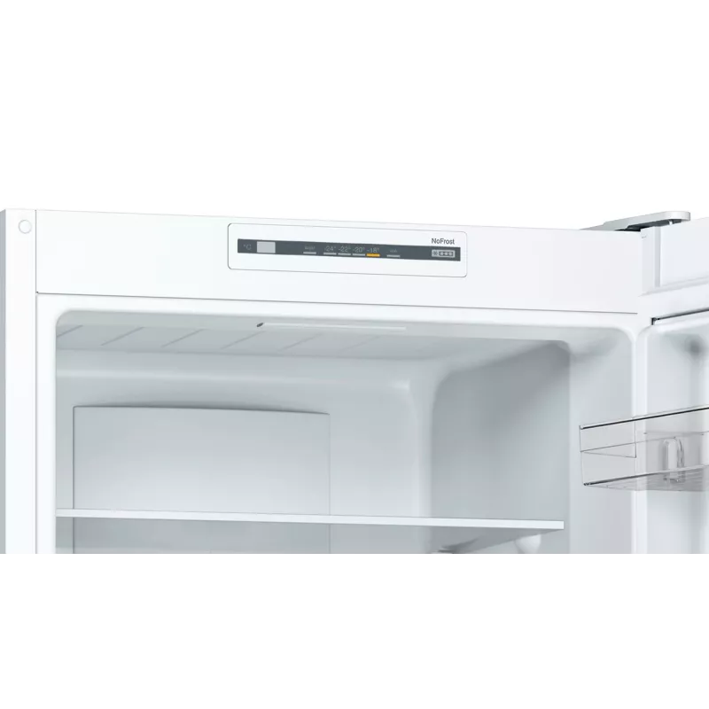 Bosch Serie 2 KGN33NWEB ledusskapis ar saldētavu, brīvstāvošs, 282 L, balts