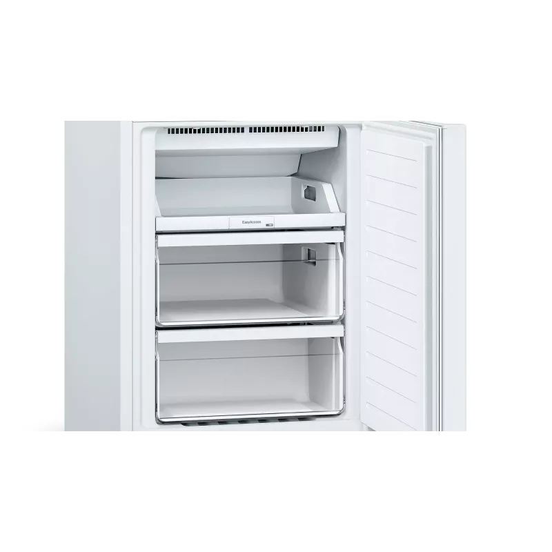 Bosch Serie 2 KGN33NWEB ledusskapis ar saldētavu, brīvstāvošs, 282 L, balts