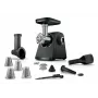 Bosch Serie 4 MFWS440B gaļas maļamā mašīna 1900 W, melna, sudrabota