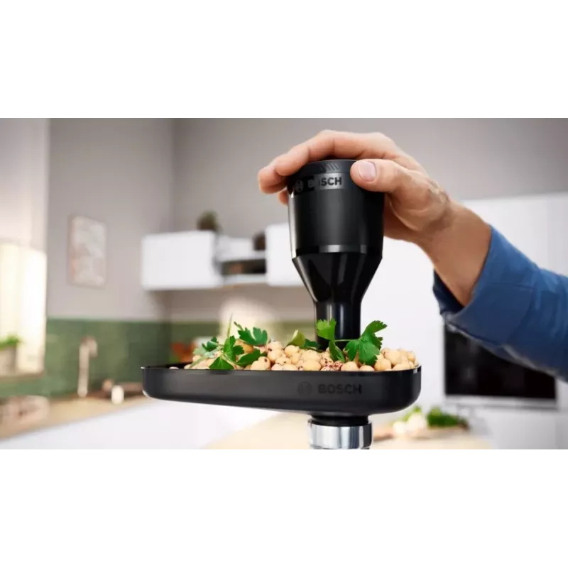 Bosch Serie 4 MFWS440B gaļas maļamā mašīna 1900 W, melna, sudrabota