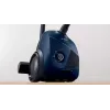 Cilindriskais putekļsūcējs Bosch Serie 2 BGBS2BU1T — 850 W, 3,5 L putekļu maiss, 8 m darbības rādiuss, zils