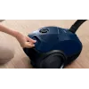 Cilindriskais putekļsūcējs Bosch Serie 2 BGBS2BU1T — 850 W, 3,5 L putekļu maiss, 8 m darbības rādiuss, zils