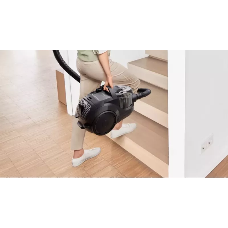 Bosch Serie 4 BGC21X300 putekļsūcējs 2 L Cilindriskais putekļsūcējs Sausā 550 W Putekļu maiss