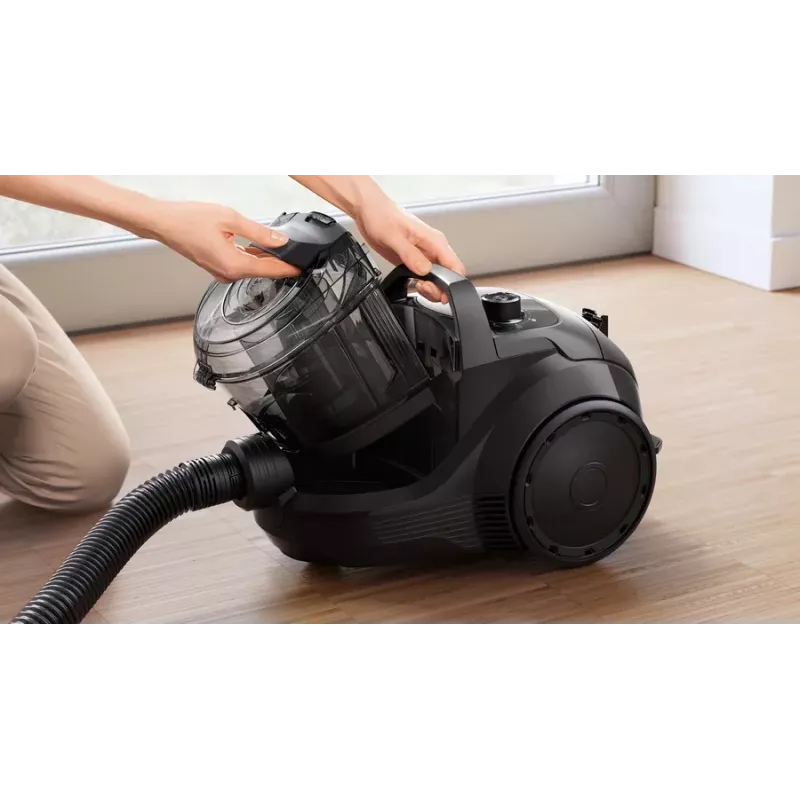 Bosch Serie 4 BGC21X300 putekļsūcējs 2 L Cilindriskais putekļsūcējs Sausā 550 W Putekļu maiss