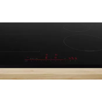 Bosch Serie 6 PVS731HB1E plīts virsma Melna Iebūvējams 70 cm Zonas indukcijas plīts virsma 4 zona(s)