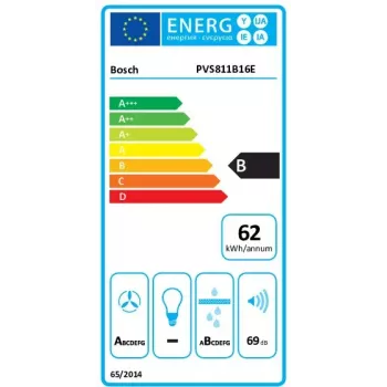 Indukcijas plīts virsma Bosch Serie 4 PVS811B16E, 80 cm, 4 zonu skārienvadība, bez rāmja, melna