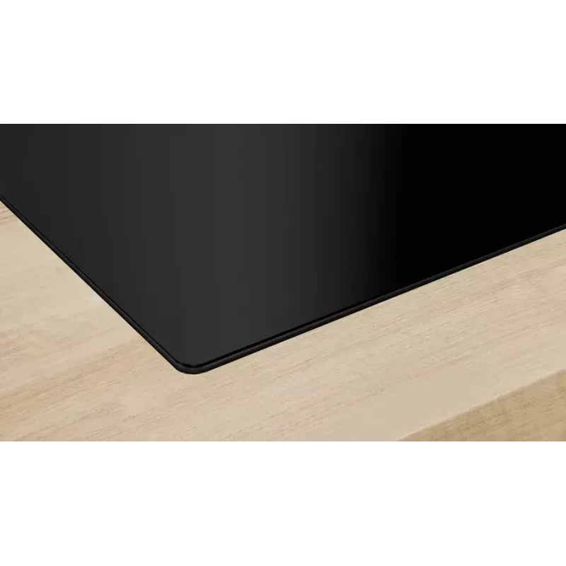 Indukcijas plīts virsma Bosch Serie 4 PVS811B16E, 80 cm, 4 zonu skārienvadība, bez rāmja, melna