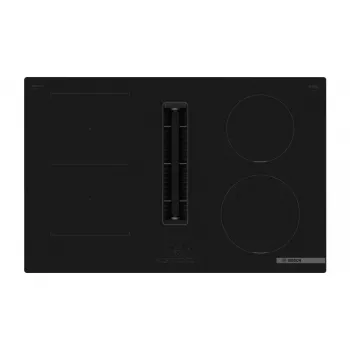 Indukcijas plīts virsma Bosch Serie 4 PVS811B16E, 80 cm, 4 zonu skārienvadība, bez rāmja, melna