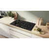 Bosch Serie 6 PPM9A6I40 plīts virsma Melna Iebūvējama 90 cm Gāzes 5 zonu(-as)